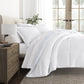 Ocean Waves Reversible Patterned Down-Alternative Comforter Set