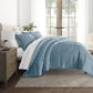 Soft Stripe Reversible Patterned Down-Alternative Comforter Set