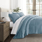 Soft Stripe Reversible Patterned Down-Alternative Comforter Set