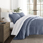 Stitched Stripe Reversible Patterned Down-Alternative Comforter Set