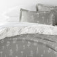 Botany Floral Patterned Reversible Duvet Cover Set