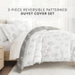 Botany Floral Patterned Reversible Duvet Cover Set