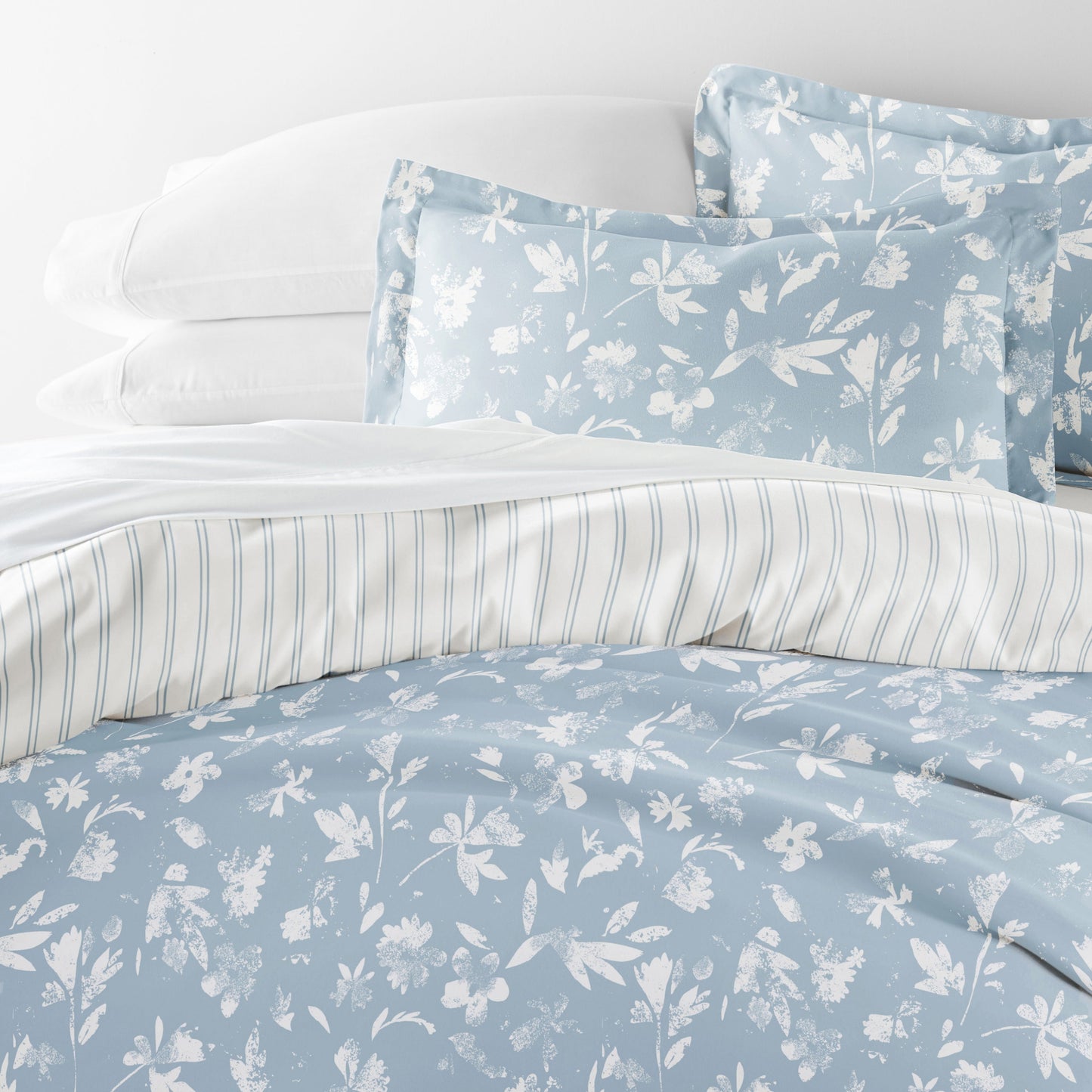 Country Home Patterned Reversible Duvet Cover Set