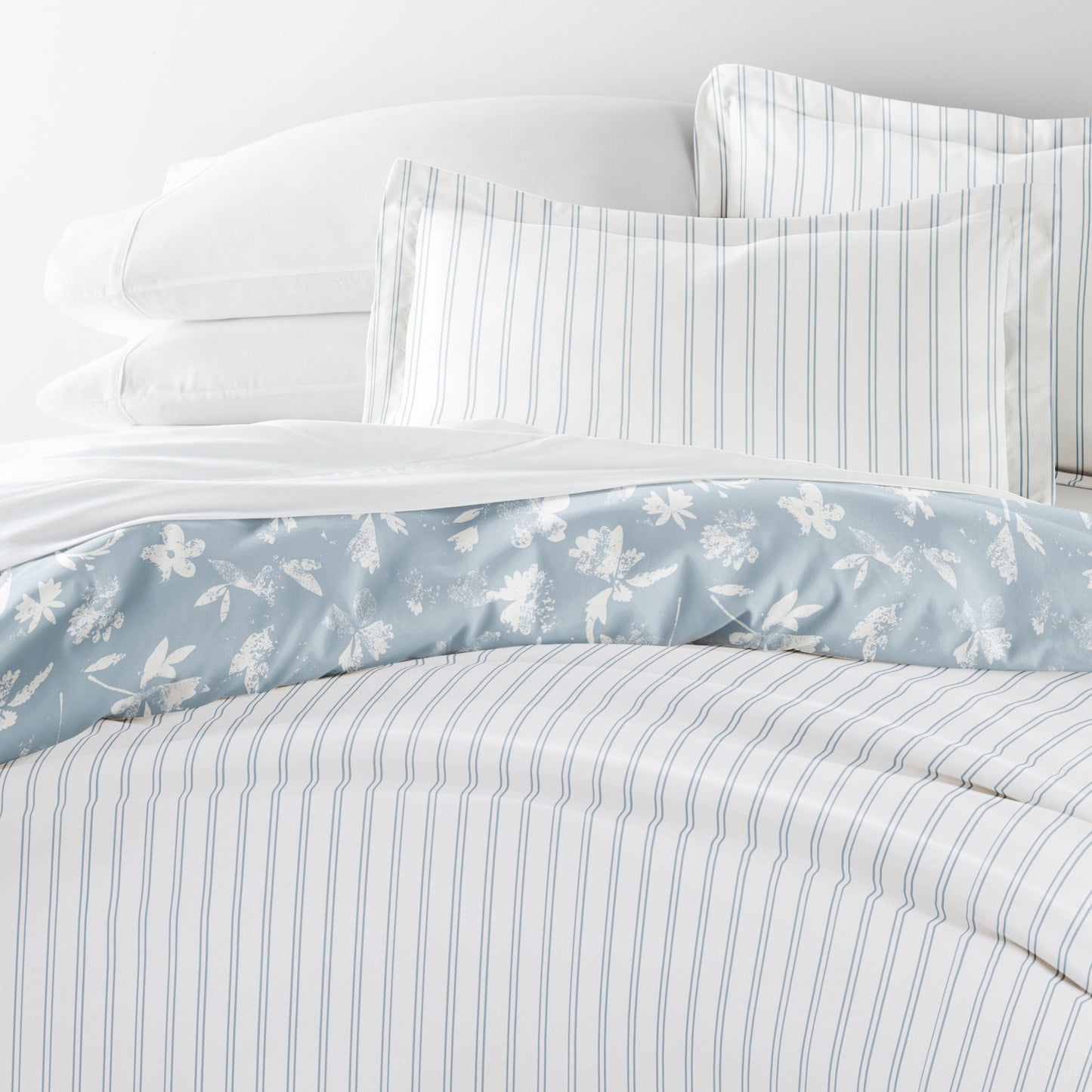 Country Home Patterned Reversible Duvet Cover Set