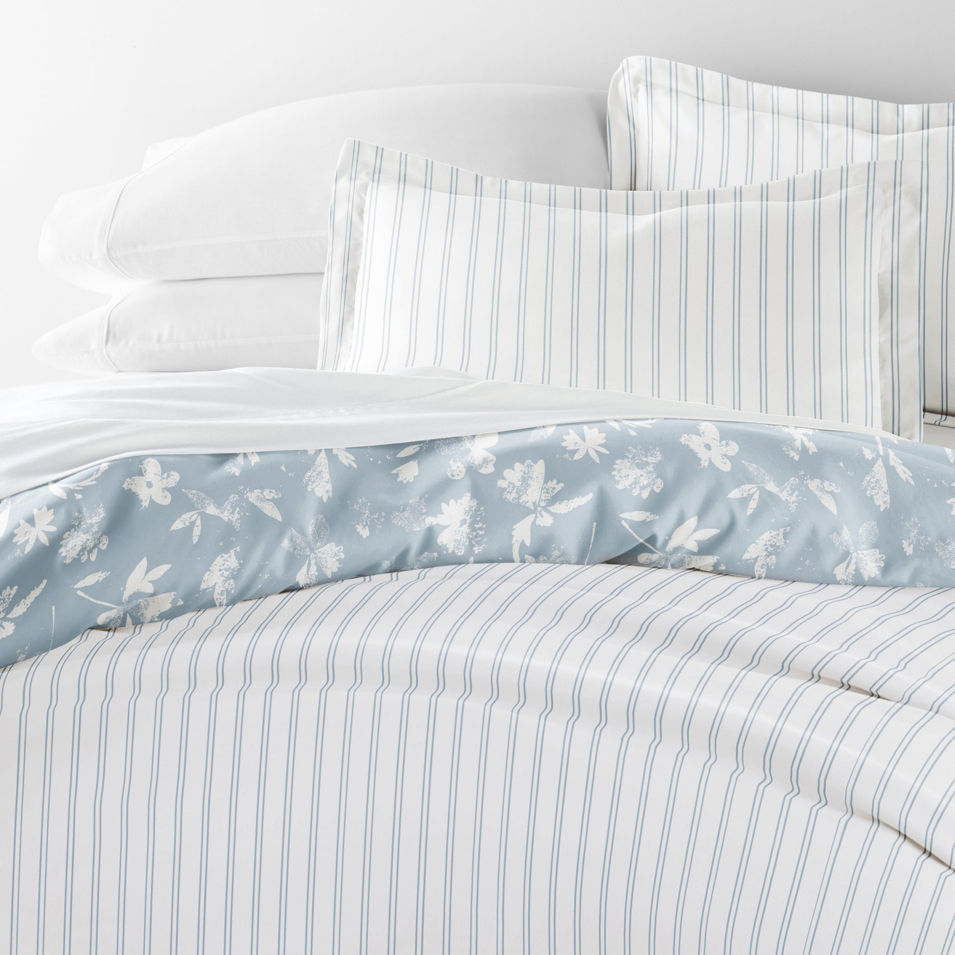 Country Home Patterned Reversible Duvet Cover Set