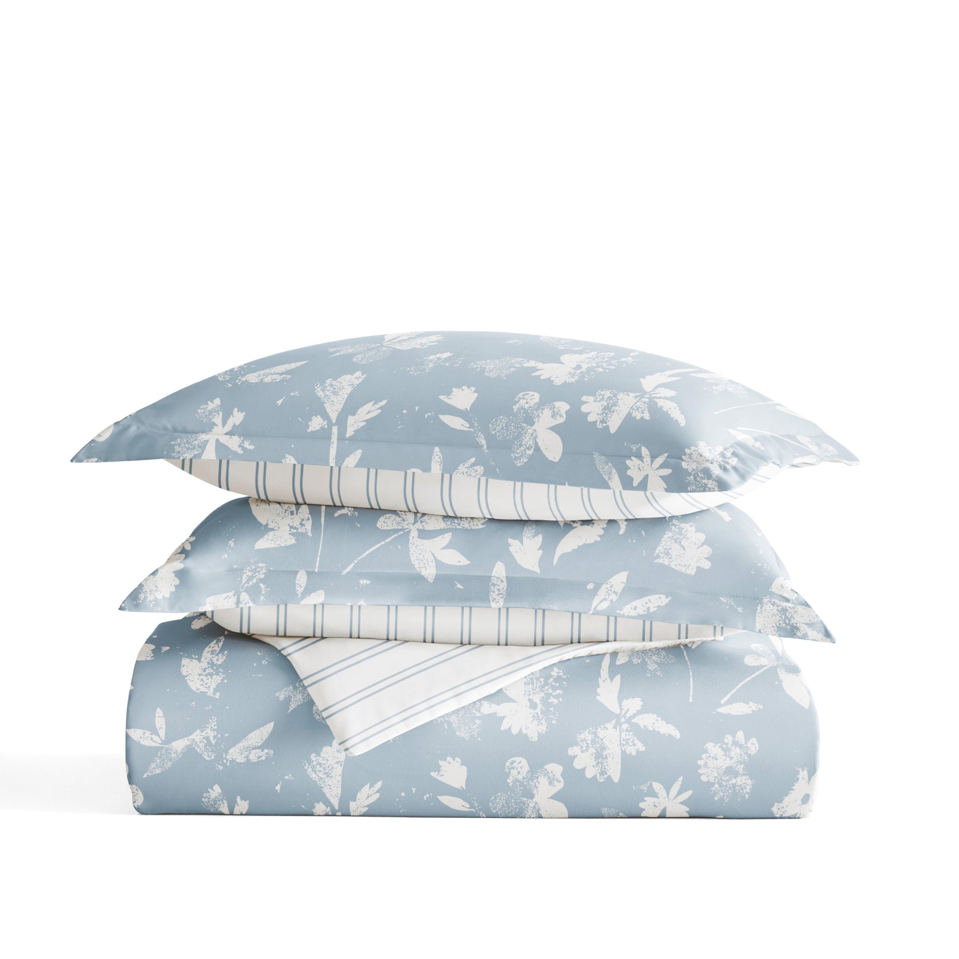 Country Home Patterned Reversible Duvet Cover Set