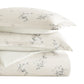 Delicate Floral Patterned Reversible Duvet Cover Set