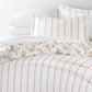 Sunset Garden Patterned Reversible Duvet Cover Set