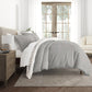Chevron Sleep Patterned Reversible Duvet Cover Set