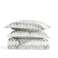 Chevron Sleep Patterned Reversible Duvet Cover Set