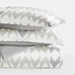 Chevron Sleep Patterned Reversible Duvet Cover Set