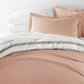 Desert Stripe Patterned Reversible Duvet Cover Set