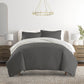 Etched Gate Patterned Reversible Duvet Cover Set