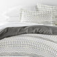 Etched Gate Patterned Reversible Duvet Cover Set