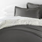 Etched Gate Patterned Reversible Duvet Cover Set