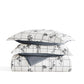 Flower Field Patterned Reversible Duvet Cover Set