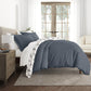 Flower Field Patterned Reversible Duvet Cover Set