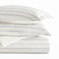 Harbor Stripe Patterned Reversible Duvet Cover Set