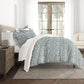 Modern Rustic Patterned Reversible Duvet Cover Set