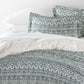 Modern Rustic Patterned Reversible Duvet Cover Set