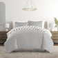 Painted Polkadot Patterned Reversible Duvet Cover Set
