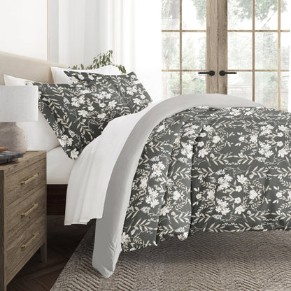 Secret Garden Patterned Reversible Duvet Cover Set
