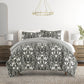 Secret Garden Patterned Reversible Duvet Cover Set