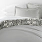 Secret Garden Patterned Reversible Duvet Cover Set