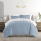 Urban Vibe Patterned Reversible Duvet Cover Set