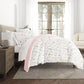 Wildflower Patterned Reversible Duvet Cover Set