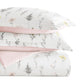 Wildflower Patterned Reversible Duvet Cover Set