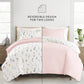 Wildflower Patterned Reversible Duvet Cover Set