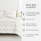 Alps Chevron Patterned Duvet Cover Set