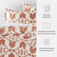Adobe Diamond Patterned Duvet Cover Set