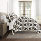 Adobe Diamond Patterned Duvet Cover Set