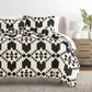 Adobe Diamond Patterned Duvet Cover Set