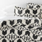 Adobe Diamond Patterned Duvet Cover Set
