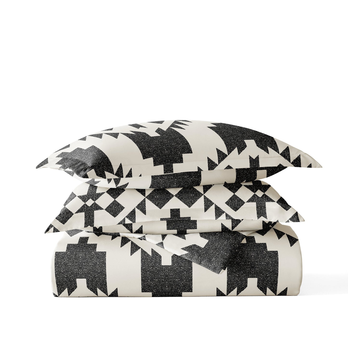 Adobe Diamond Patterned Duvet Cover Set