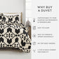 Adobe Diamond Patterned Duvet Cover Set