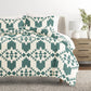 Adobe Diamond Patterned Duvet Cover Set