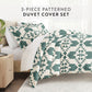 Adobe Diamond Patterned Duvet Cover Set