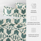 Adobe Diamond Patterned Duvet Cover Set