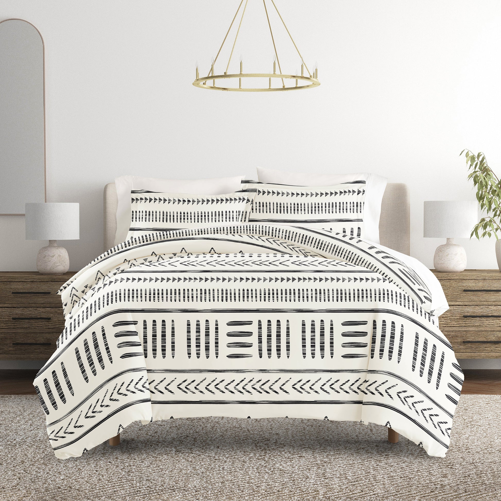 Arrow Dreams Patterned Duvet Cover Set