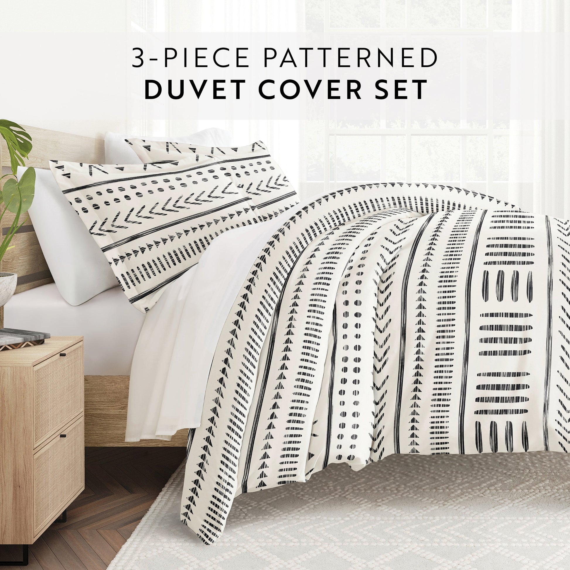 Arrow Dreams Patterned Duvet Cover Set