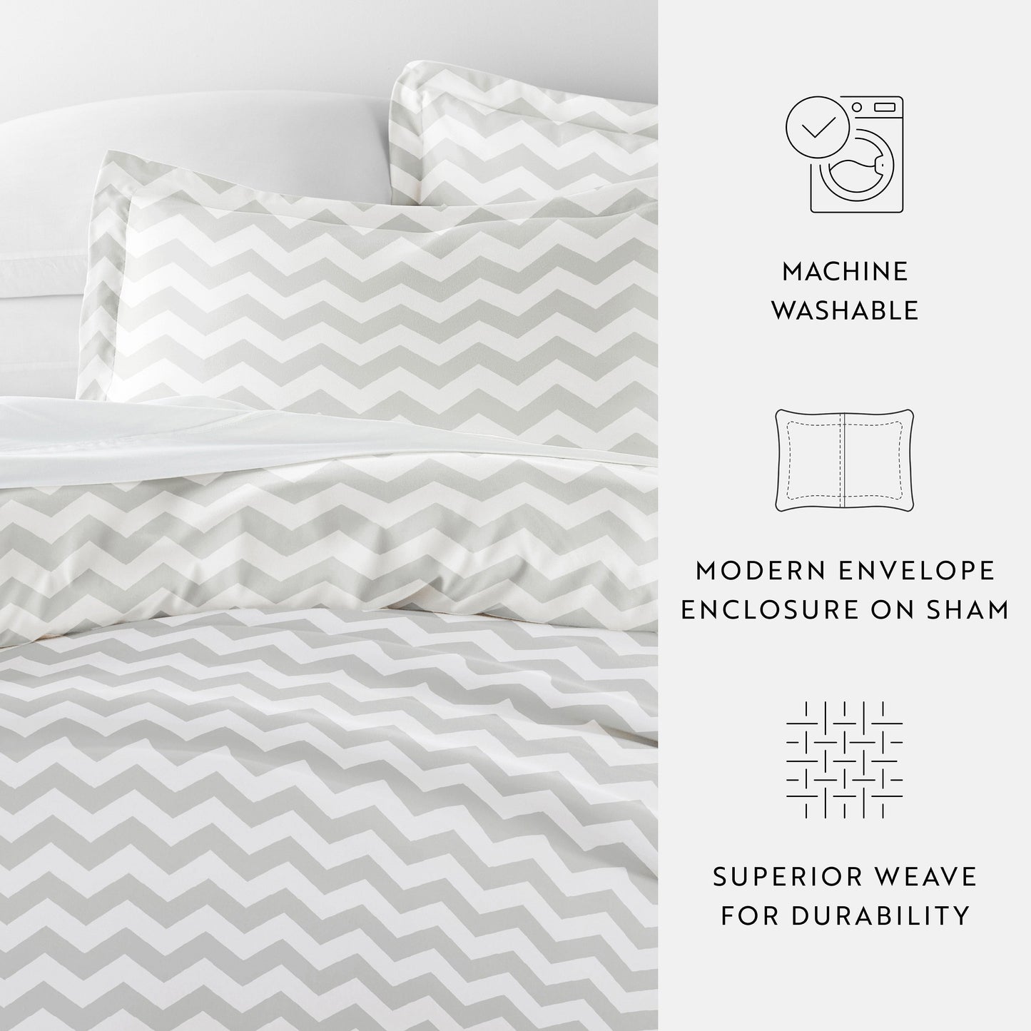 Arrow Patterned Duvet Cover Set
