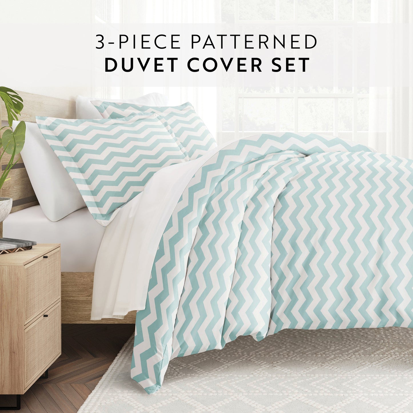 Arrow Patterned Duvet Cover Set