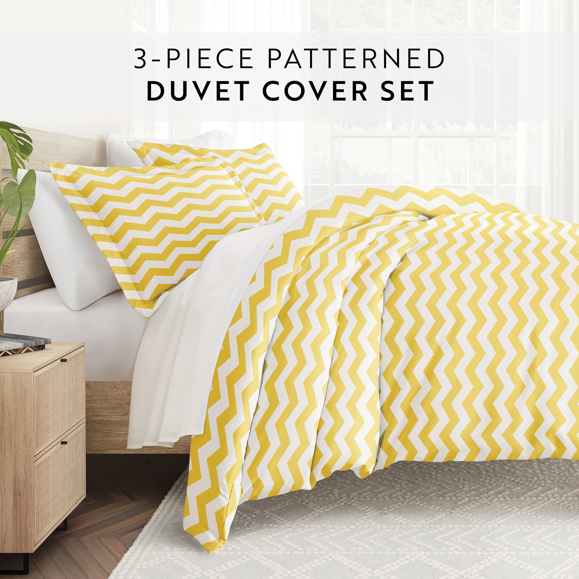 Arrow Patterned Duvet Cover Set