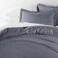 Blue Diamond Patterned Duvet Cover Set