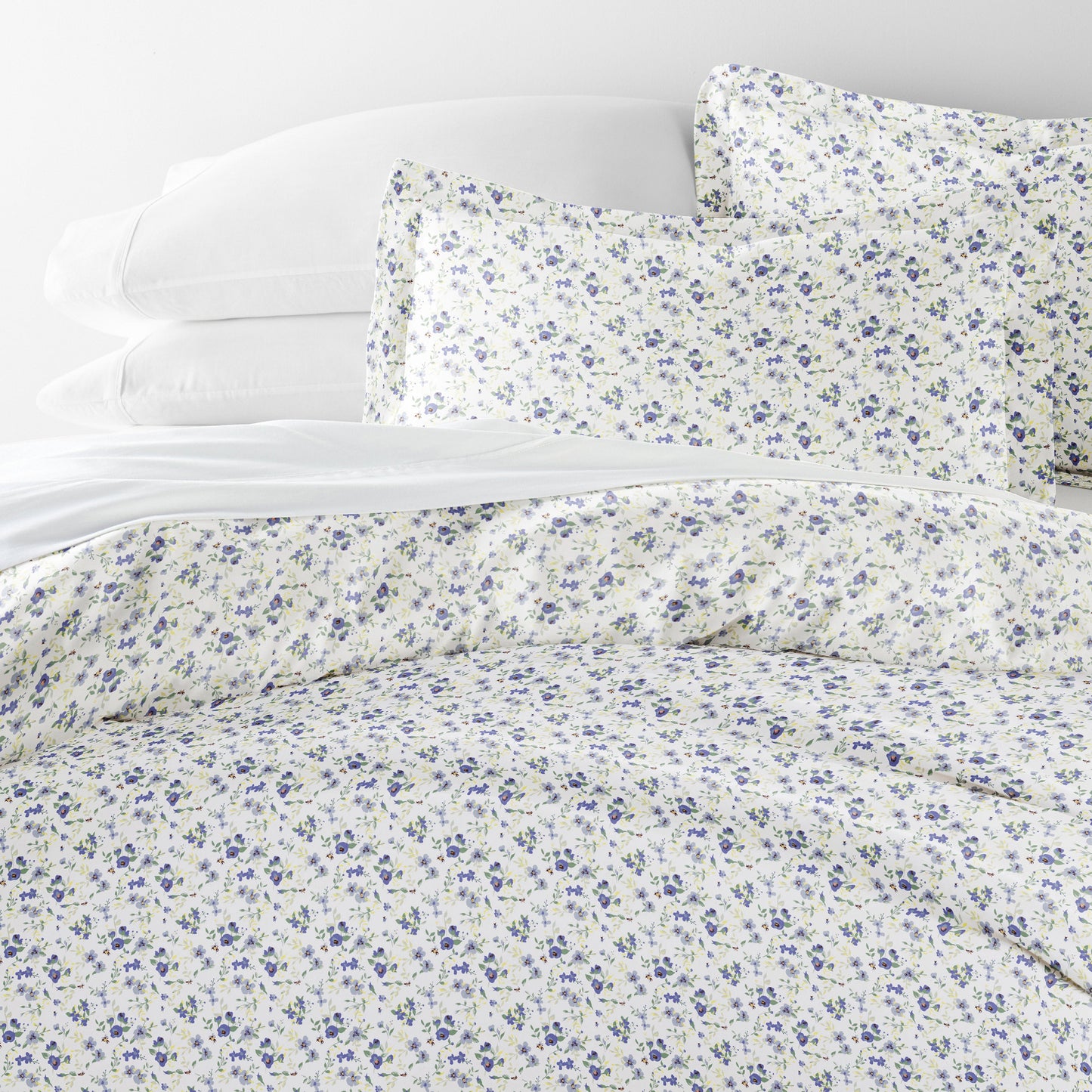 Blossoms Patterned Duvet Cover Set