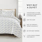Blossoms Patterned Duvet Cover Set